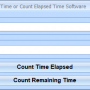 Countdown Remaining Time or Count Elapsed Time Software 7.0 screenshot