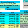 Create Floor Schedules for Your Agents 3.92 screenshot