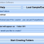 Create Multiple Folders Software 7.0 screenshot