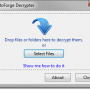 CryptoForge Decrypter 5.5.0 screenshot
