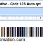 Crystal Reports GS1 Code 128 Generator 2023 screenshot