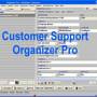 Customer Support Organizer Pro 3.2b screenshot