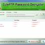 CuteFTP Password Decryptor 2.0 screenshot