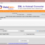 Datavare EML to Hotmail Converter 1.0 screenshot