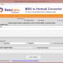Datavare MSG to Hotmail Converter 1.0 screenshot