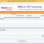 DataVare MSG to VCF Converter 1.0 screenshot