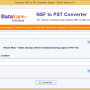 Datavare NSF to PST Converter 1.0 screenshot