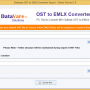 DataVare OST to EMLX Converter Expert 1.0 screenshot