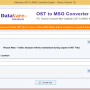 DataVare OST to MSG Converter Expert 1.0 screenshot