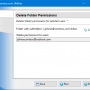 Delete Folder Permissions 4.11 screenshot