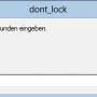 dont_lock 1.0.0.0 screenshot