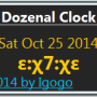 Dozenal Clock 1.7 screenshot