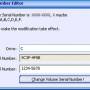 Drive Serial Number Editor 1.50 screenshot