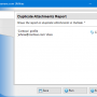 Duplicate Attachments Report 4.11 screenshot