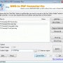 DWG to PDF Converter Pro 2007 2010 screenshot