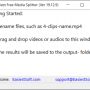 Easiest Free Media Splitter for Windows 19.12.9 screenshot