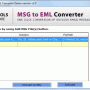 Easy MSG2EML Converter Tool 2.1 screenshot