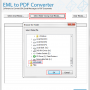 EML email to PDF Conversion 8.0.3 screenshot