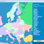 Europe Interactive Map Quiz Software 7.0 screenshot