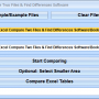 Excel Compare Two Files & Find Differences Software 7.0 screenshot