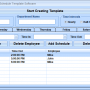 Excel Employee Shift Schedule Template Software 7.0 screenshot