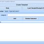 Excel Gantt Chart Template Software 7.0 screenshot