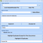 Excel Highlight Duplicate Rows Software 7.0 screenshot