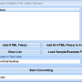 Excel Import Multiple HTML Tables Software 7.0 screenshot