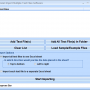 Excel Import Multiple Text Files Software 7.0 screenshot