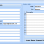 Excel Invoice Template Software 7.0 screenshot