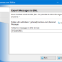 Export Messages to EML for Outlook 4.21 screenshot