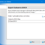 Export Outlook to DOCX 4.21 screenshot