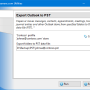 Export Outlook to PST 4.21 screenshot