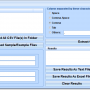 Extract Columns From CSV Files Software 7.0 screenshot