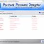 Facebook Password Decryptor 15.0 screenshot