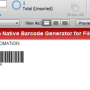 Filemaker Code 39 Generator 18.03 screenshot