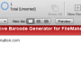 Filemaker Data Matrix Generator 19.11 screenshot