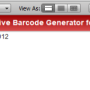 Filemaker GS1 DataBar Generator 17.11 screenshot