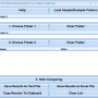 Find Differences Between Two Folders Software 7.0 screenshot