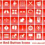 Free Red Button Icons 2013.2 screenshot