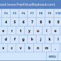 Free Virtual Keyboard 5.0 screenshot