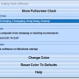 Full Screen Analog Clock Software 7.0 screenshot