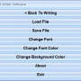 Full Screen Text Writer Software 7.0 screenshot