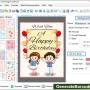 Generate Birthday Card 7.0.9.8 screenshot