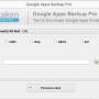 Google Apps backup Pro 1.0 screenshot