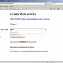 GroupWebService 1.0 screenshot