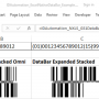 Excel GS1 DataBar Barcode Generator 17.12 screenshot