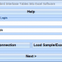 Import Multiple Firebird Interbase Tables Into Excel Software 7.0 screenshot