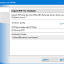 Import PST to Outlook 4.20 screenshot