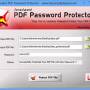 Instant PDF Password Protector 5.0 screenshot